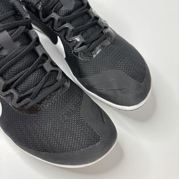 Nike Zoom Rival D 10 Black/White-Volt spikes 907567-017 Women's Size 9 Medium - Picture 9 of 13